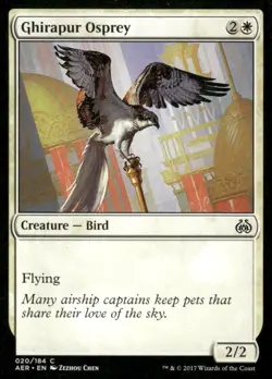 Ghirapur Osprey 020/184 Aether Revolt MTG Magic the Gathering card - Image 1