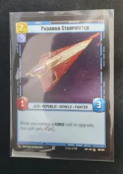 Padawan Starfighter 060/264 Star Wars Unlimited TCG Card LOF Near Mint NM - Image 1
