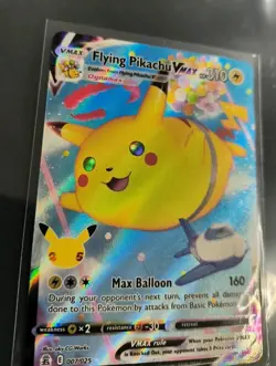 ⭐Flying Pikachu VMAX 007/025 Celebrations Holo Pokemon Card Near Mint - Image 2