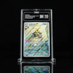 TAG 10 2023 Aegislash IR 210/182 Paradox Rift Illustration Rare Pokemon Card - Image 1