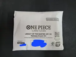 One Piece Card Game Leagacy Of The Master (Op-12) Release Event Kit Sealed - Image 1