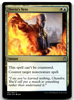 MTG Dovin's Veto U War of the Spark 193 LP - Image 1