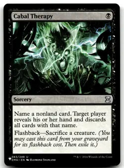 MTG Cabal Therapy U The List Reprints 83 LP - Image 1