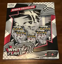 Pokemon White Flare Binder Collection Box (Sealed) US Seller! - Image 1