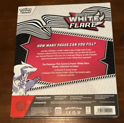 Pokemon White Flare Binder Collection Box (Sealed) US Seller! - Image 2