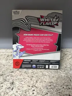 Pokemon White Flare Binder Collection Box (Sealed) US Seller! - Image 2