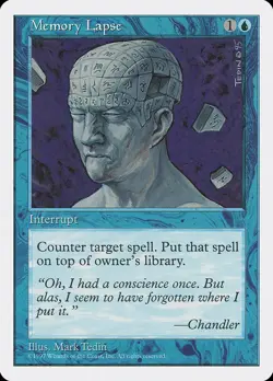 MTG - Memory Lapse - Fifth Edition - X1 - (NM) - - Image 1