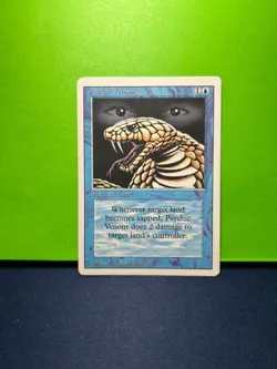 MTG Psychic Venom (3E) Revised Edition 1994 NEAR MINT CONDITION - Image 1