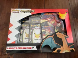 Pokemon Celebrations Lances Charizard V Collection Box - Brand New Factory Seal - Image 1