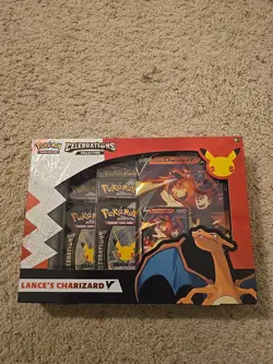 Pokemon Celebrations Lances Charizard V Collection Box - Brand New Factory Seal - Image 1