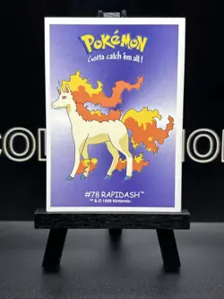 Pokemon Nintendo - Dunkin Boomer - #78 Rapidash - Regular LP - Image 2