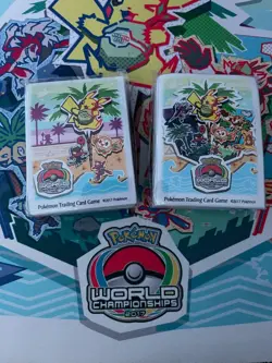 Pokemon World 2017 Anaheim Sleeves 59 Count Sealed Competitor - Image 1