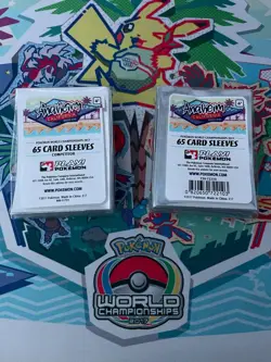 Pokemon World 2017 Anaheim Sleeves 59 Count Sealed Competitor - Image 2