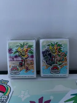 Pokemon World 2017 Anaheim Sleeves 59 Count Sealed Competitor - Image 3