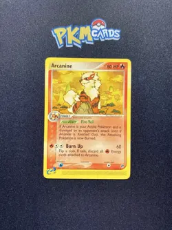 Pokemon TCG Arcanine Sandstorm 15/100 Regular LP. - Image 1