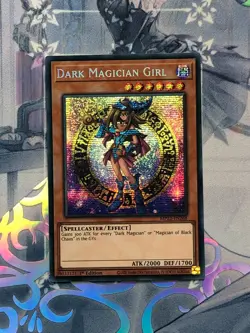 MP22-EN268 Dark Magician Girl Prismatic Secret Rare 1st Edition NM YuGiOh TCG - Image 1