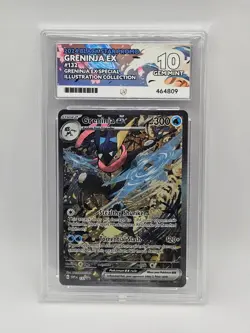 ACE 10 Greninja EX 132 Black Star Promo S&V Holo Pokemon Card - Gem Mint - Image 1
