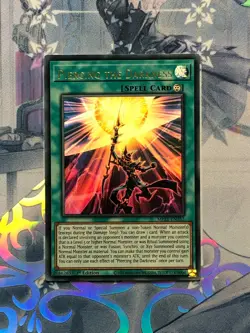MP21-EN257 Piercing the Darkness 1st Edition Ultra Rare NM YuGiOh Card TCG - Image 1