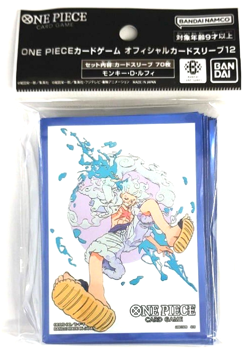 One Piece Official Card Sleeve Luffy Gear 5 Nika 70 Sleeves Japanese NEW DHL - Image 1