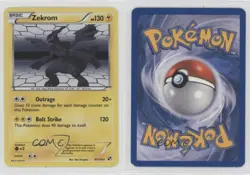 Zekrom Pokemon Black & White Base Set #47 6ts - Image 3