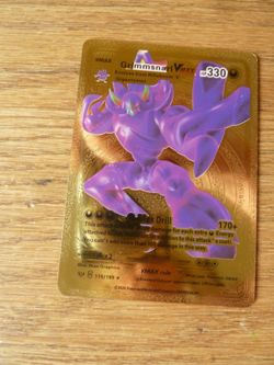Pokemon Grimmsnarl VMAX 330HP Gold Foil Card 115/189 NM - Image 1