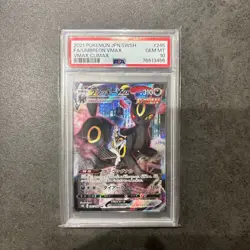 Pokemon Card Game Umbreon VMAX CHR PSA10 GEM MINT - Image 1