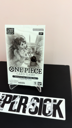 One Piece Card Game - Tournament Pack 2024 Oct-Dec - English Sealed x 1 - Image 2