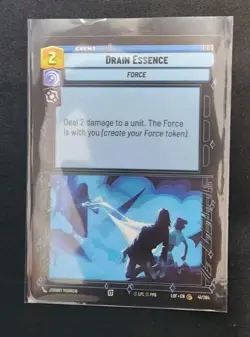 Drain Essence 041/264 Star Wars Unlimited TCG Card LOF Near Mint NM - Image 1