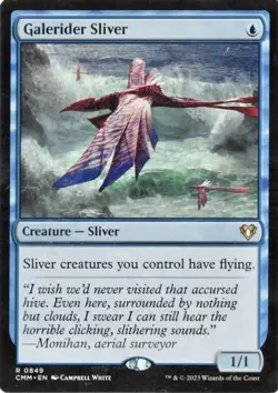 MTG - GALERIDER SLIVER - Commander Masters (R) NM Magic Card - Image 1