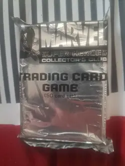 Marvel Super Heroes Collectors Club Trading Card Game Pack New 2007 50 Card Set - Image 3