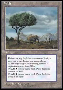 Veldt - Medium Play MTG Ice Age - Image 1
