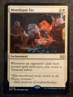 Monologue Tax - Duskmourn Commander (MTG) - Image 1