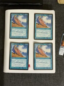 MTG DCI Arena Counterspell Regular-Promo Magic The Gathering x4 - Image 1