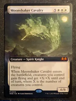 Moonshaker Cavalry - Extended - Wilds of Eldraine (MTG) - Image 1