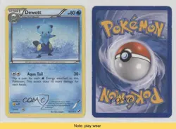 Dewott Pokemon Black & White Base Set #30 READ cj1 - Image 3