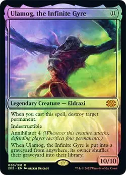 Ulamog, the Infinite Gyre *Foil* - 2X2 - NM - Magic The Gathering - MTG - Image 1