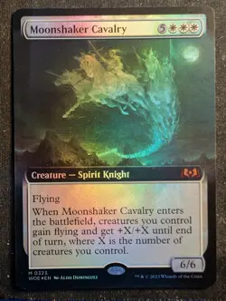 Moonshaker Cavalry - Foil Extended - Wilds of Eldraine (MTG) - Image 1