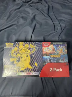 Pokemon Surging Sparks Elite Trainer Box ETB with Booster Bundle New and Sealed - Image 1