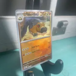 Pokemon TCG Hippowdon Poke Ball Pattern 053/131 Prismatic Evolutions Holo NM - Image 2