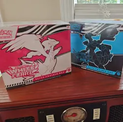Pokemon TCG: Black Bolt & White Flare Sealed Set Elite Trainer Box ETB - Image 1