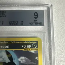 Umbreon Reverse Foil Rare 32/144 Skyridge Beckett 9 WOTC Vintage Pokemon - Image 4