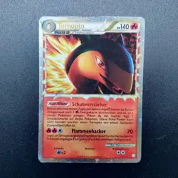 Pokemon TCG Karte - Tornupto 110/123 HeartGold & SoulSilver Deutsch - Image 1