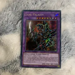 Yugioh Speed Duel - Dark Paladin SBCB-EN021 1st edition Secret rare - Image 1