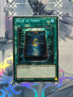 SGX1-EN115 BOOK OF MOON SECRET RARE 1ST EDITION NEAR MINT YuGiOh TCG - Image 1
