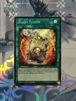 DAMA-EN066 Ready Fusion Secret Rare 1st Edition Near Mint YuGiOh TCG - Image 1