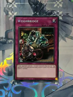 PHHY-EN078 WEIGHBRIDGE 1ST EDITION SECRET RARE NEAR MINT YuGiOh TCG - Image 1