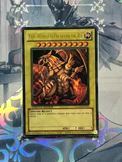 YGLD-ENG03 The Winged Dragon of Ra Ultra Rare Near Mint LTD Edition YuGiOh TCG - Image 1
