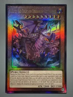 YUGIOH VEIDOS THE ERUPTION DRAGON OF EXTINCTION ASIA ENGLISH DUAD ULTIMATE RARE - Image 1