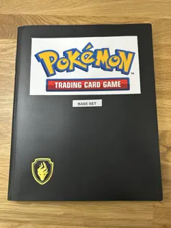 Pokemon Base Set Vintage Collection Binder WOTC Holos Full 200+ Card Lot LP-HP - Image 1