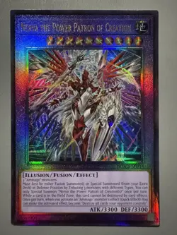 YUGIOH NERVA THE POWER PATRON OF CREATION ASIA ENGLISH DUAD-AE033 ULTIMATE RARE - Image 1